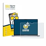BROTECT Entspiegelungs-Schutzfolie für Apple MacBook Pro 16' 2023 Matte...