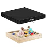 SIMPHAUS Sandkastenplane 200x200x20cm Wasserdicht Sandkasten Abdeckung für...
