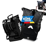 MIXIRL 3in1 Fahrradtasche für Gepäckträger mit Rucksack 100% Wasserdicht...