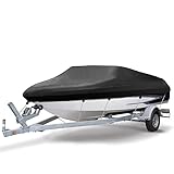 Bootsabdeckung Wasserdichte Tragbare Abdeckplane, 4000PA Schutzhülle für...