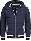 Indicode Herren Marlon Steppjacke in Daunenjacken-Optik | Winterjacke...