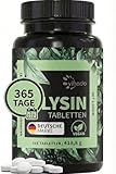 Vihado Lysin Tabletten, Jahresvorrat, 800 mg L-Lysin pro Tablette,...