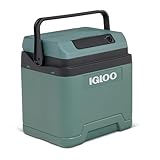 IGLOO elektrische Kühlbox IE27 für Auto und Steckdose, 27 L, 12V und 230V