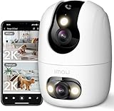 Imou Überwachungskamera Innen mit 2K Dual-Objektiv, 2.4GHz/5GHz WLAN,...