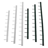 Toyvian 6 Miniatur Straßenzäune aus Robustem ABS für Modelleisenbahn...