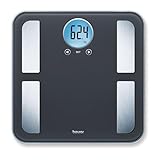 Beurer BF 195 Glas-Diagnose-/ Personenwaage, zur Ermittlung von...