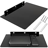 Retoo Multimedia Glasregal für DVD-Player, Kabel-Boxen, Spielkonsolen,...