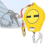Selbsteinziehende Rettungsleine für Sicherheit bei Dachdeckern –...