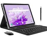 ZONKO Android 14 Tablet 10 Zoll 3-in-1 Tablet Mit Tastatur Maus Stift,...