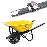 BAMATO elektrische Schubkarre MTR-150 | leistungsstarker 500W Elektromotor...