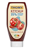 THOMY Ketchup 35 % Weniger Zucker, Tomaten-Ketchup mit Weniger Zucker,...