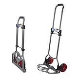 TrutzHolm® Alu Sackkarre klappbar mit Einer Traglast von 60 kg -...