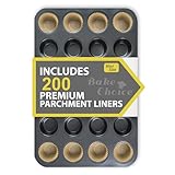 Mini Muffinform für 24 Cupcakes,mit 200 Natürlichen...