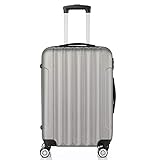 LALAHO Hartschalen-Koffer Trolley Rollkoffer Reisekoffer Handgepäck 4...