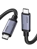 UGREEN USB4 Kabel, 80 Gbps USB C Datenkabel, 240W USB C Ladekabel, 1M mit...