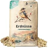 Vogelfood 25 KG Erdnusssplits blanchierte Erdnüsse ganze und halbe Nüsse...