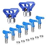 Mulcort Airless Farbdüsen Set Reversible Sprühmaschine Spitzen Airless...