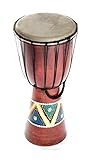 20cm Djembe Bunt Bemalt Djembe Trommel Bongo Drum Handtrommel Buschtrommel...