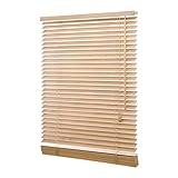 Ventanara Holzjalousie 35mm Holz Jalousie Jalousette Echtholz (Eiche, 120 x...