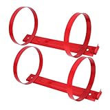 VALICLUD 2 Stück Feuerlöscher Halterung Wandmontage Doppelhalter...