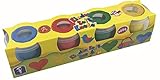 Feuchtmann Spielwaren Feuchtmann 628.0510 - Kinder Soft Knete, Set mit 4...