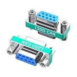 XuQiZZpp 2 x DB9-Pin-Adapter mit dünnem Profil und 120Ω-Widerstand für...