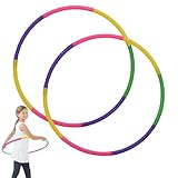 2 Stück 8 Abschnitte Hula Hoop Reifen,Hula Hoop Reifen Kinder,Farbig...