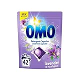 OMO Lavendel-Wäschekapseln – Kraftvolle Fleckenentfernung,...