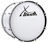 XDrum MBD-226 Marsch Bass Trommel, Fußball Pauke 26' x 12' (10,5 kg, 4...