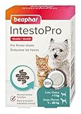 Beaphar IntestoPro Darmregler für kleine Hunde und Katzen, 20 Tabletten