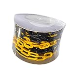 25M Heavy Duty Warnkette für Bau & Menschenmengenkontrolle - Absperrkette...