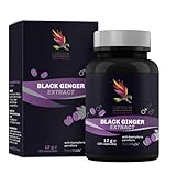 Carnium Botanicals Black Ginger Extrakt – Vegane Ingwer Kapseln,...
