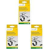 Schellenberg 19300 Rolladenwelle Einhängeklammer 3er-Set, Mini für SW40,...