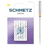 SCHMETZ Nähmaschinennadeln | 5 Stretch-Nadeln | 130/705 H-S | Nadeldicke...