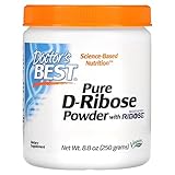 Doctor's Best, D-Ribose Powder, 250g veganes Pulver, hochdosiert,...