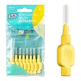 TePe Interdentalbürste, Extra Soft, Gelb, 0,7 mm/ISO 4, 8 Stk.,...