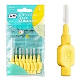 TePe Interdentalbürsten Extra Soft Gelb (ISO Größe 4: 0,7 mm) / Für...