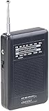 PEARL Miniradio: Analoges Taschenradio TAR-202 mit UKW- und MW-Empfang...