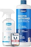 PRINOX® 1030ml Nikotinentferner Konzentrat | Ruß & Nikotin Reiniger für...