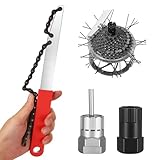 AIOUHMYM 3 Stück Fahrrad Kettenpeitsche und Abzieher Set, 3 in 1...