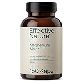 effective nature - Magnesiummalat hochdosiert - 375 mg - 150 Kapseln für 1...