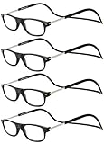 TBOC Pack: Lesebrille Lesehilfe für Herren Damen - [Pack 4 Einheiten]...