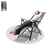 FOVEYZJ Sonnenliege Liegestuhl Klappbar,Relaxliege Extra groß Gartenliege...