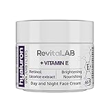 RevitaLAB Hyaluron Anti-Aging Tages- und Nachtcreme, angereichert mit...