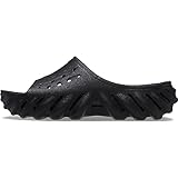 Crocs Unisex Echo Slide Sandal, Black, 11 US Men