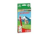 Alpino Buntstifte 12 Stück | Kinder-Buntstifte | Zeichnen und Malen mit...