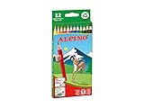 Alpino Buntstifte 12 Stück | Kinder-Buntstifte | Zeichnen und Malen mit...