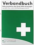 Verbandbuch Erste Hilfe - mit Ringösen - Heraustrennbare Seiten nach...