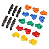 Generisch Bunte Kinderklettersteine, Outdoor-klettergriff-Set, Tragkraft...