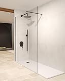 Mice Duschabtrennung an der Vorderseite, festes Paneel, Badezimmer,...